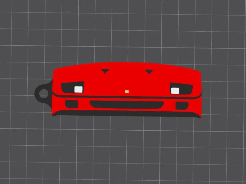 Ferrari F40 Keychain