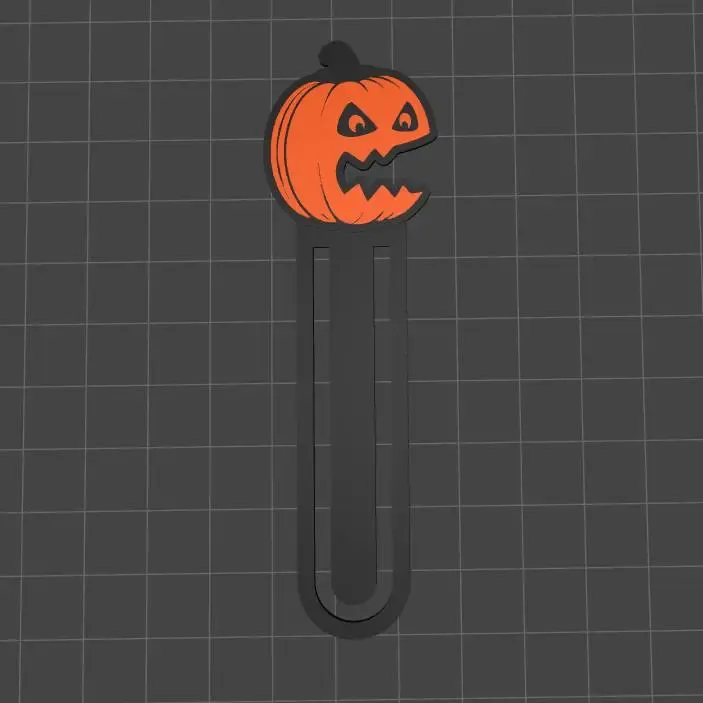 BookMark Halloween Pumpkin
