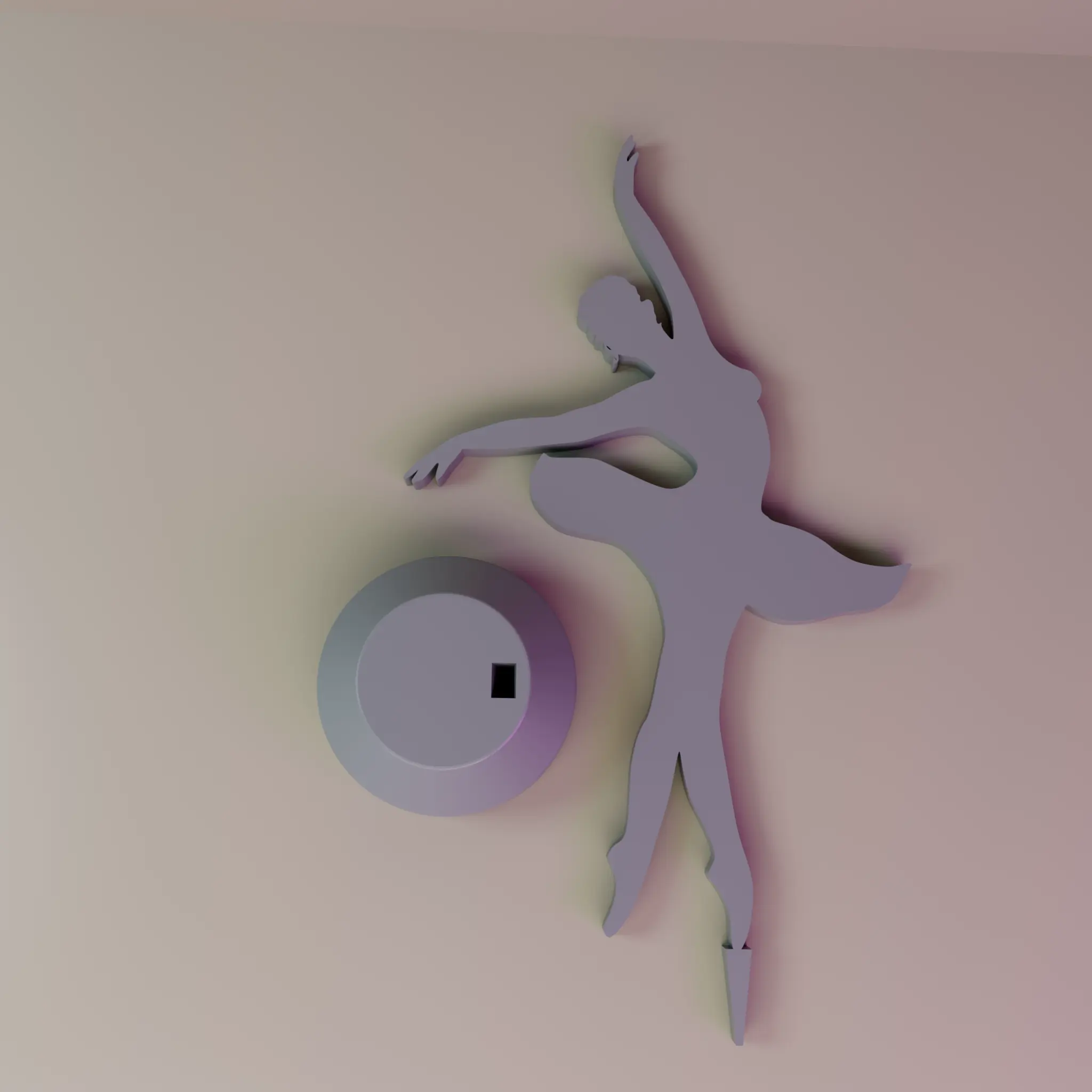 BALLERINA DANCER, DECORATION, DESK DECORATION