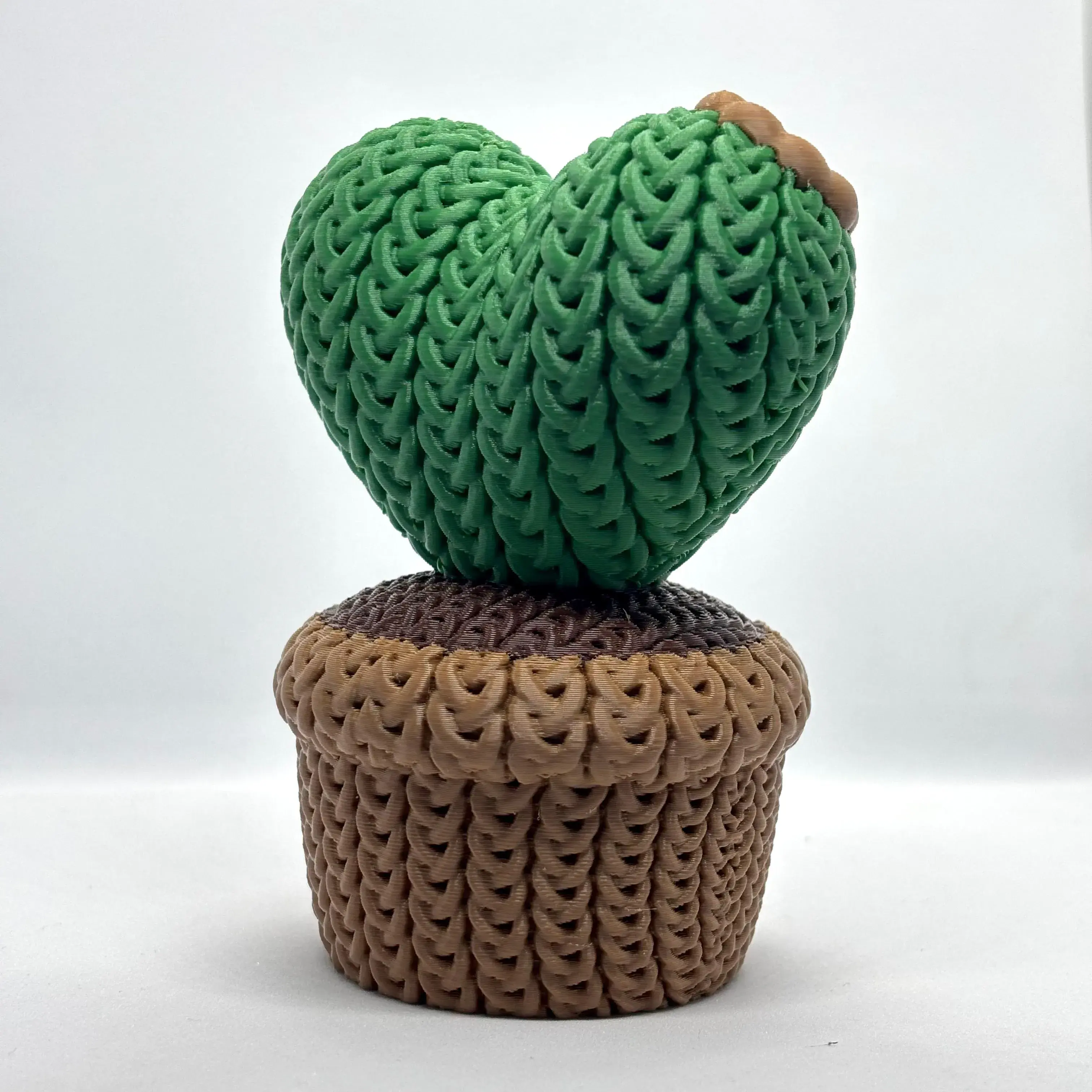 Knitted Heart Plant