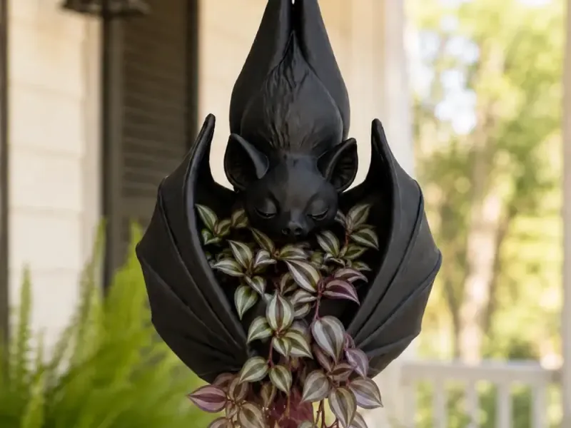 Hanging Bat planter