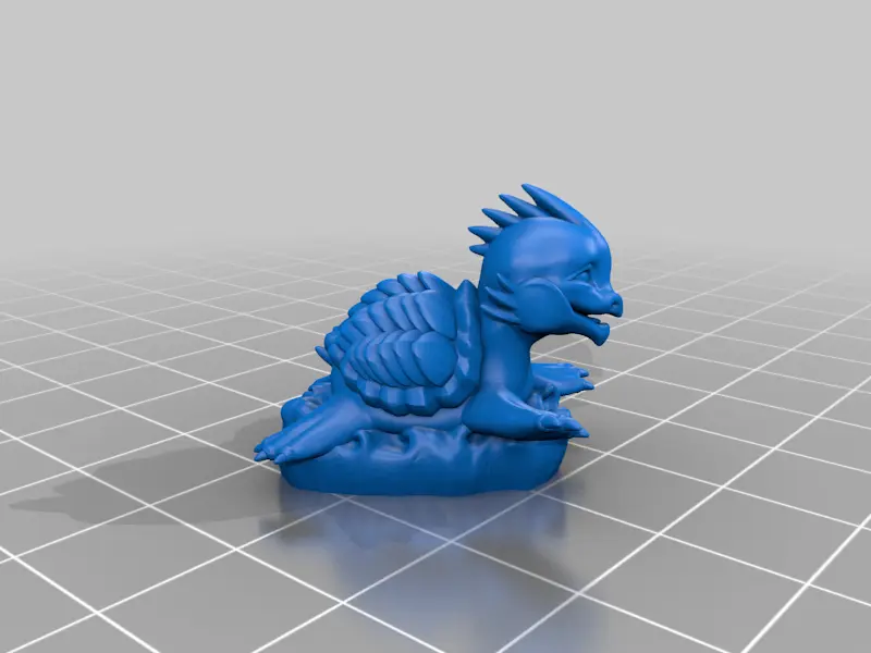 Baby Dragon Turtle - Tabletop Miniature