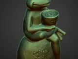 coffee frog decoration-5