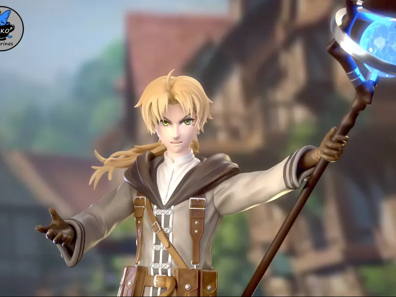 Rudeus Greyrat- Mushoku Tensei Anime 3D Printing Model
