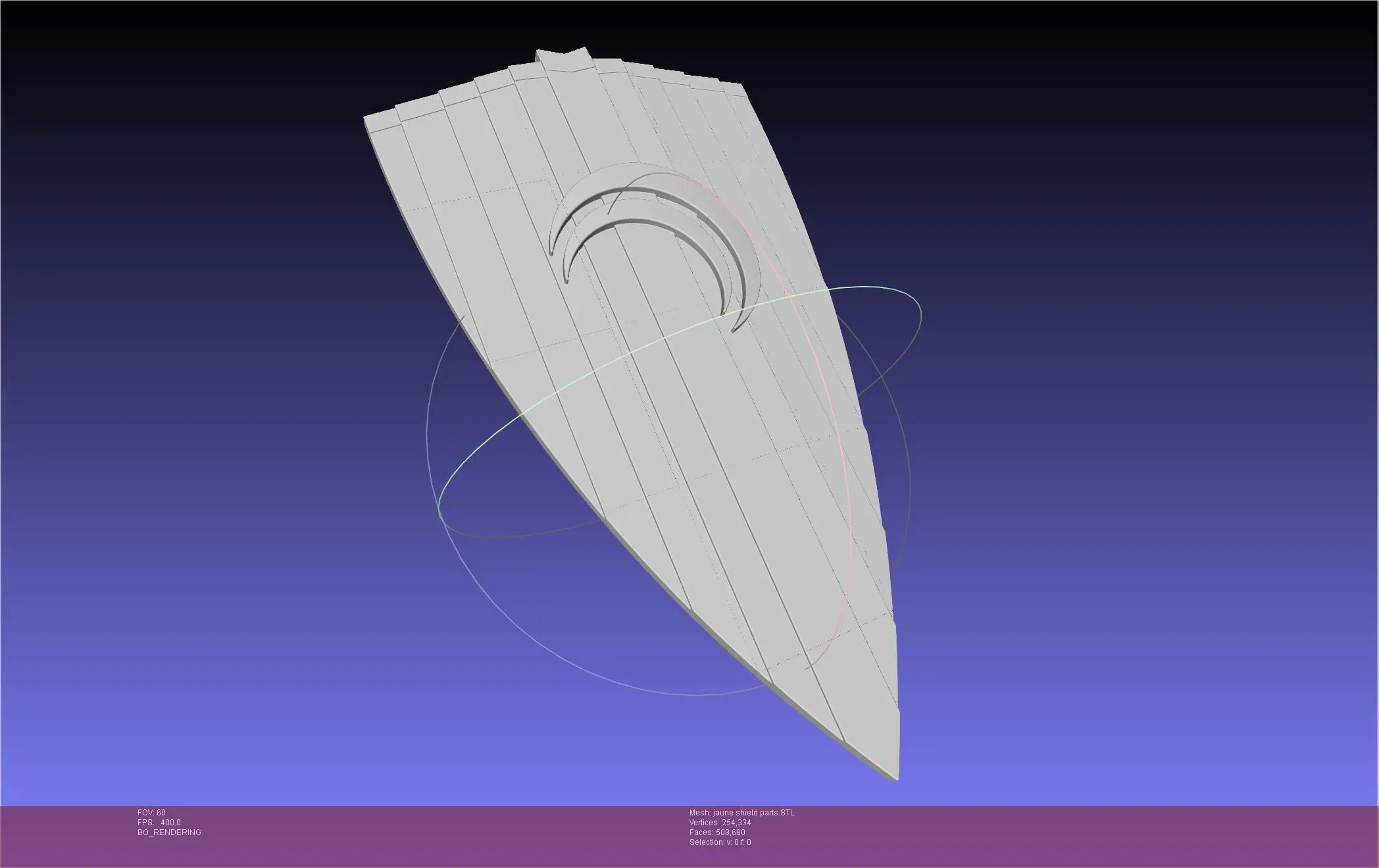 RWBY Jaune Arc Shield Printable Assembly