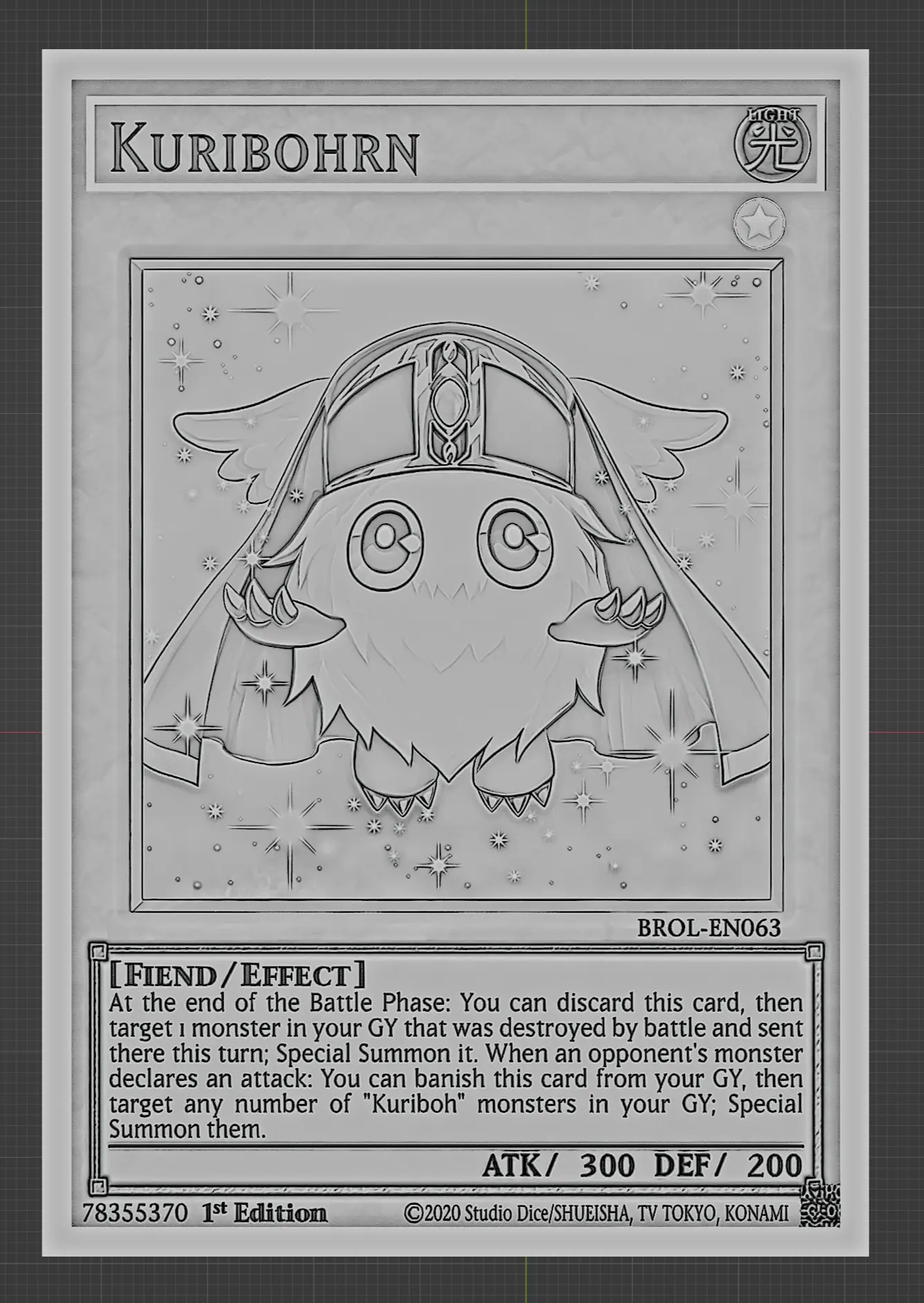 kuribohrn - yugioh