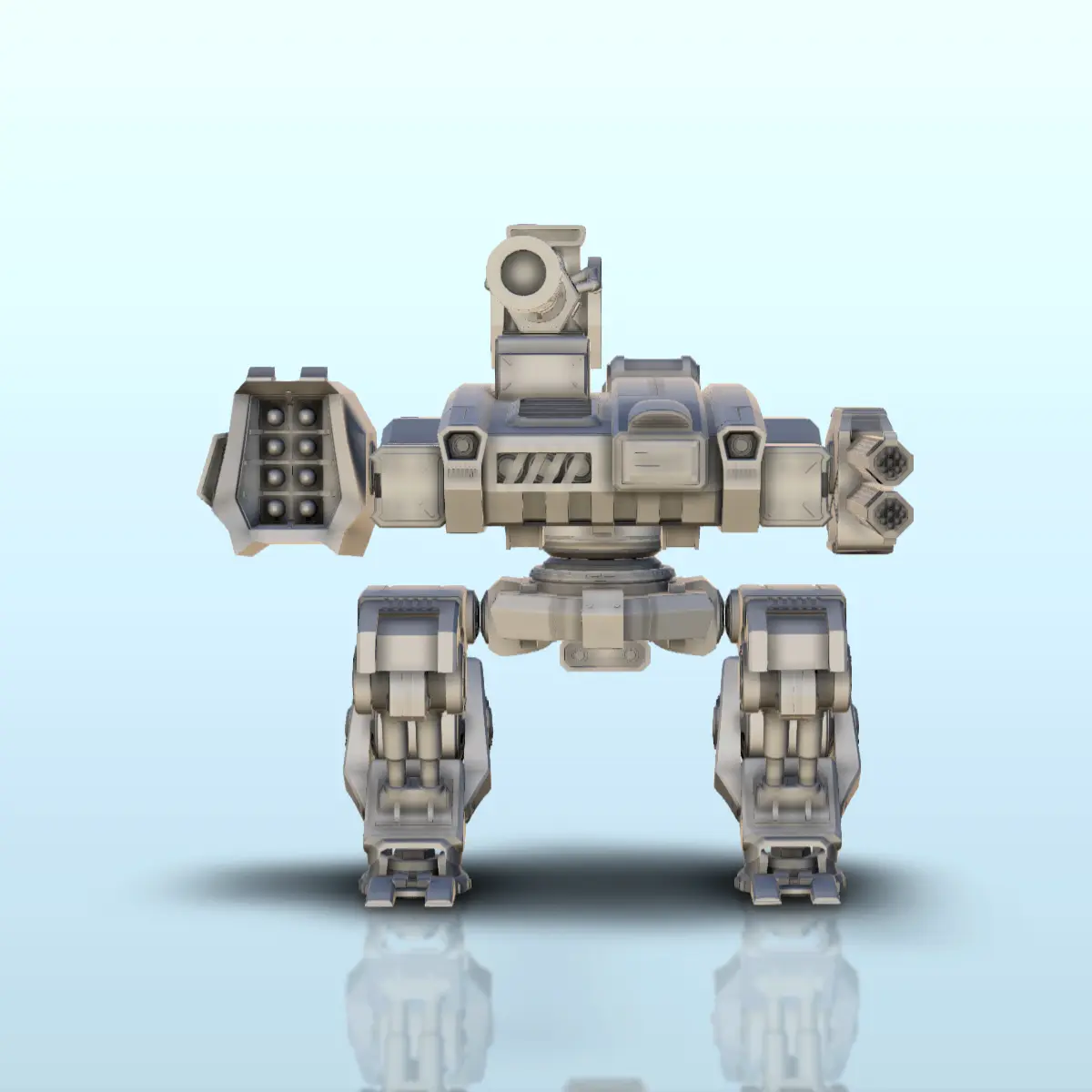 Uren robot de combate (25) - ciencia ficción futuro 40k b