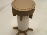 Detachable Rotating Turntable for Model Spray Coating and Painting-5