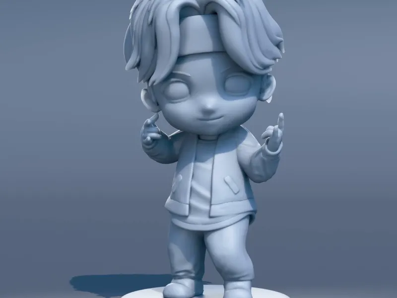 Suga | Chibi | BTS Fan Art