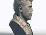 Ron Perlman Low Poly Bust - Character Actor Sculpture-8