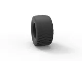 Pulling truck tire 1 Scale 1:10-7