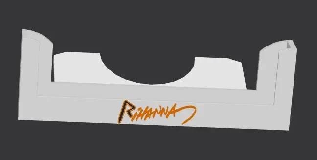 3MF COLOR Audio CD stand, holder Rihanna