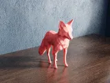 Low Poly Fox-4