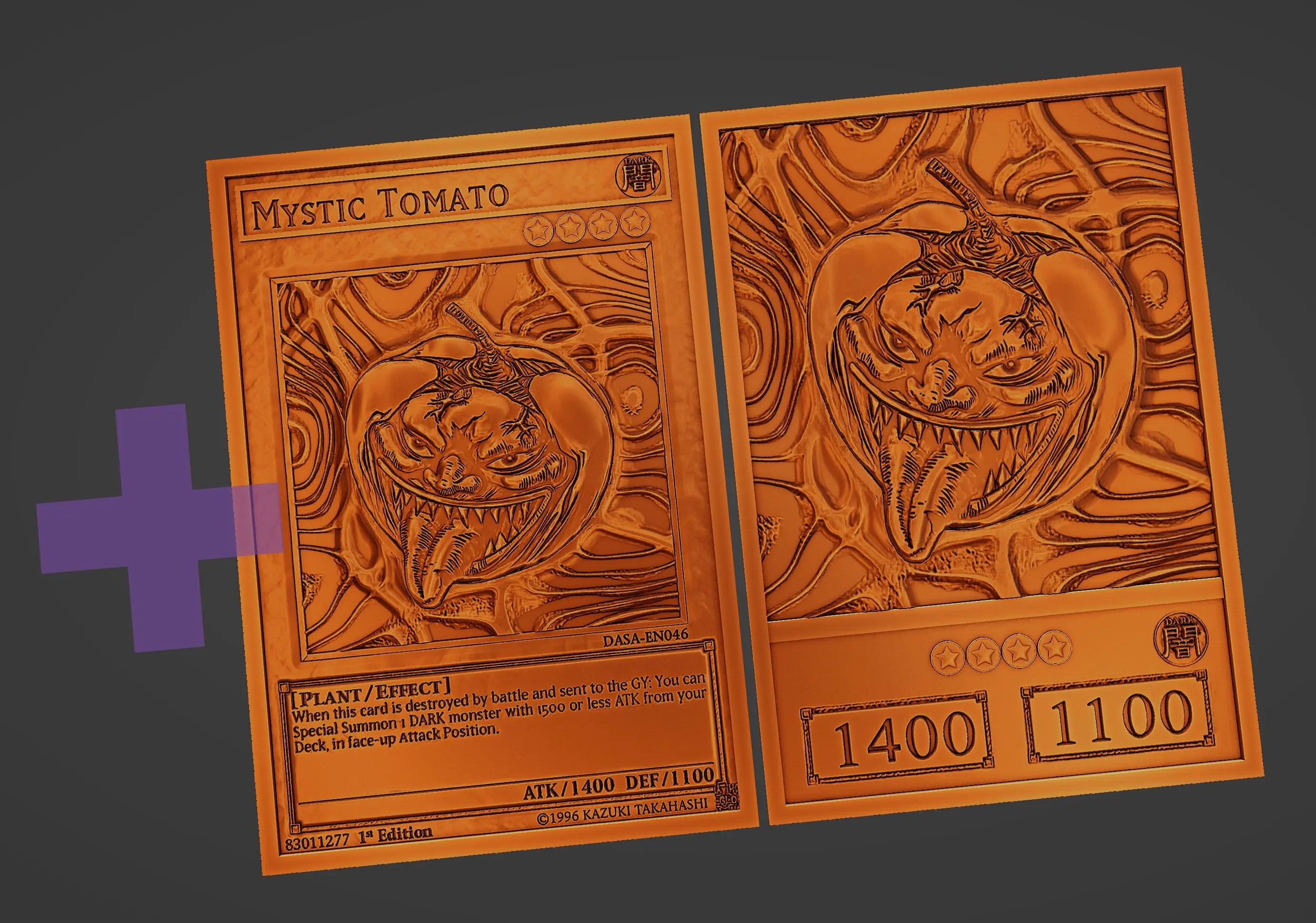 yugioh tomato cards Mystic DASA-EN046 Yu-Gi-Oh! Card tomato yugioh cards Paradise by