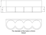 BATHROOM ORGANISER-SHAVING FOAM HOLDER-6