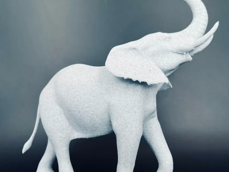 Escultura de elefante