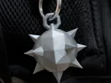 Low Poly Mace Keychain-0