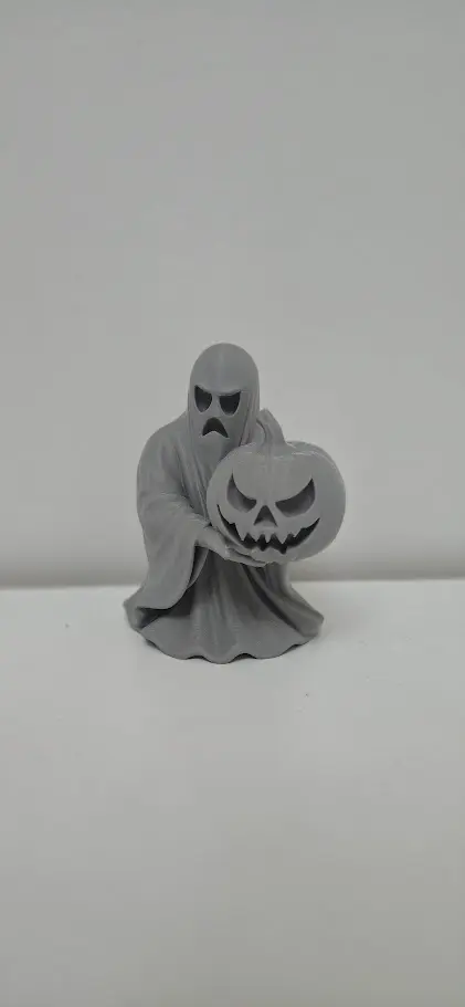 Ghost with Pumpkin – Halloween Figurine