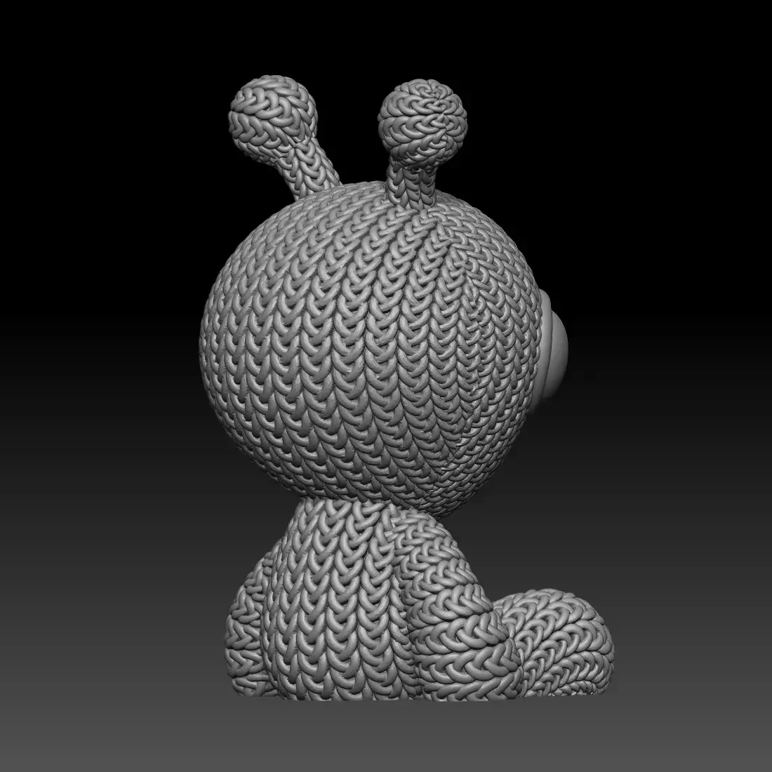 Knitted Alien