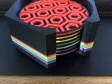 Hexagon Coaster Set-3