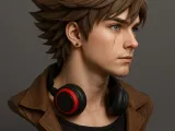 character with headset-1