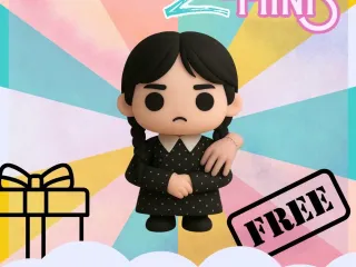 WEDNESDAY ADDAMS FOR FREE Z-MINIS