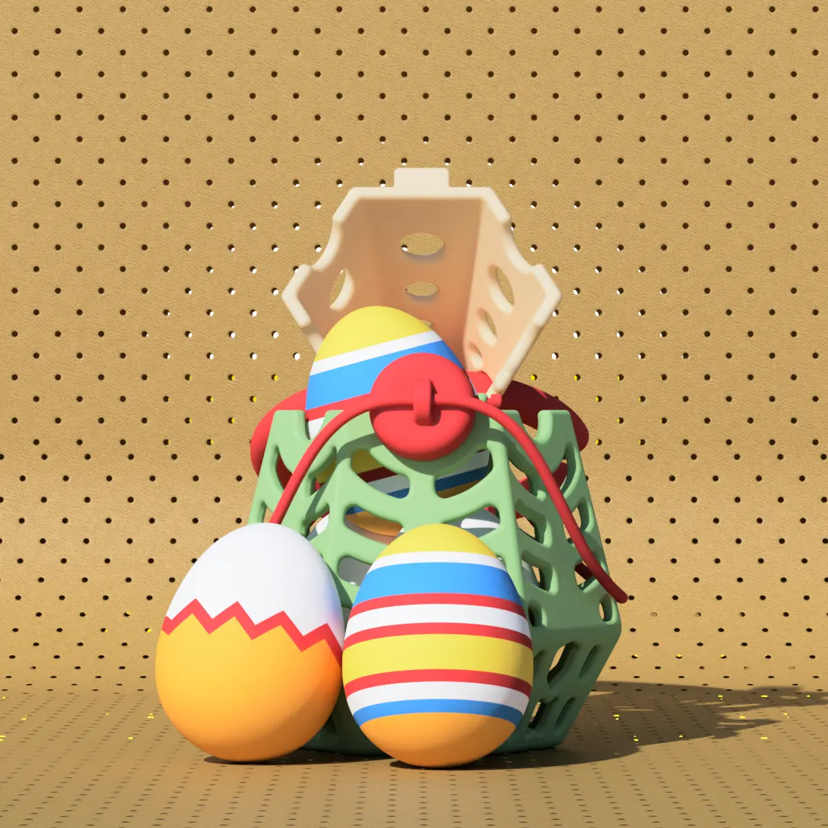 Easter Egg Basket (Kids Size)
