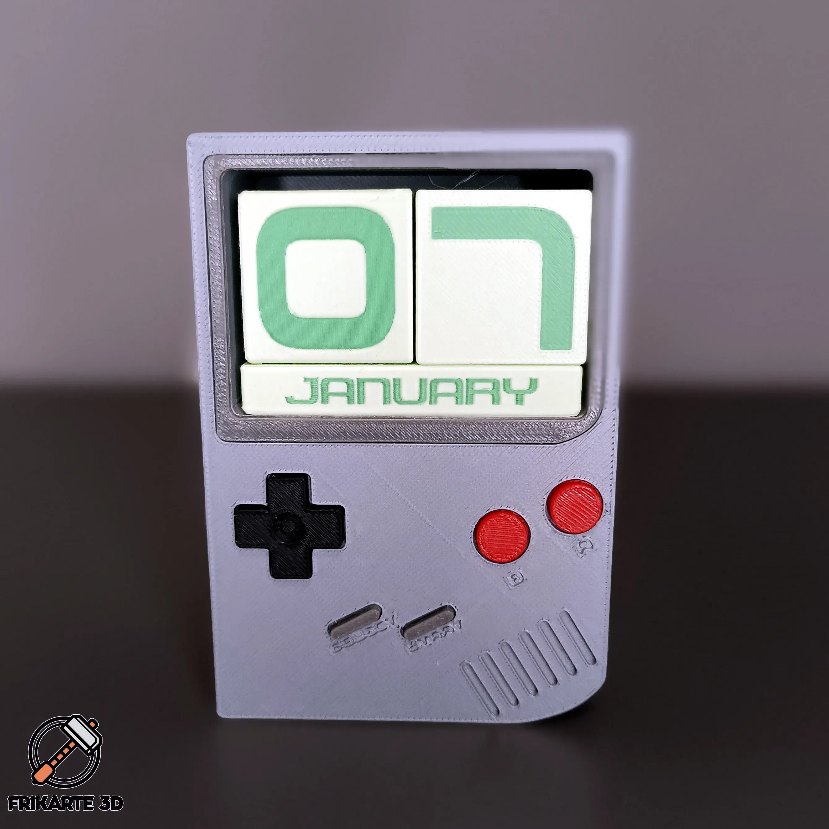 Game Boy Perpetual Calendar