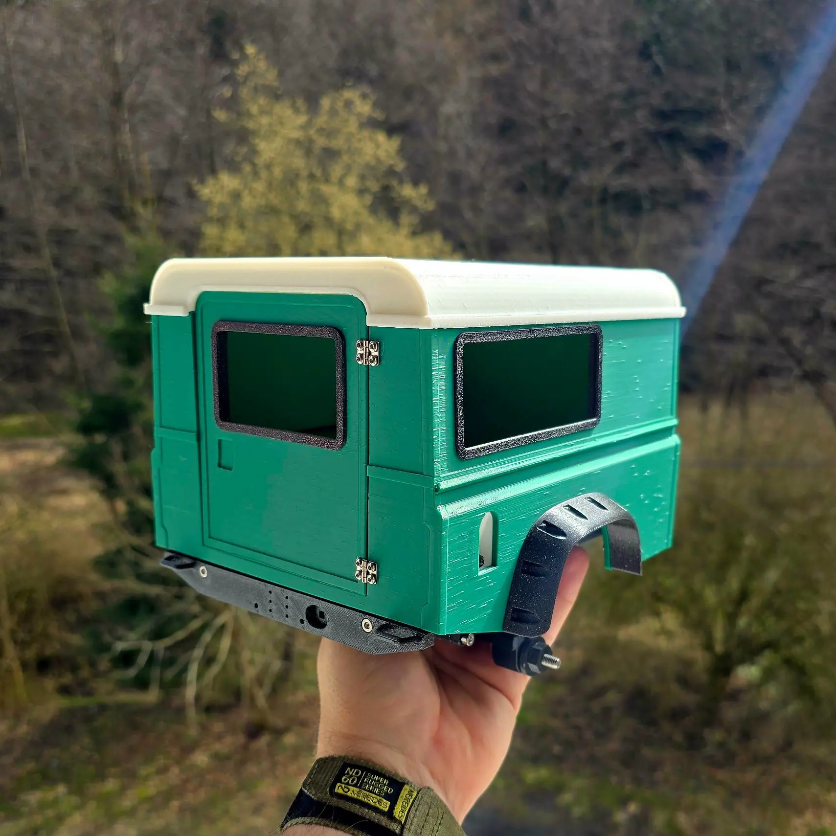 NBC.14 - 1:10 scale off-road camper (Defender 90)