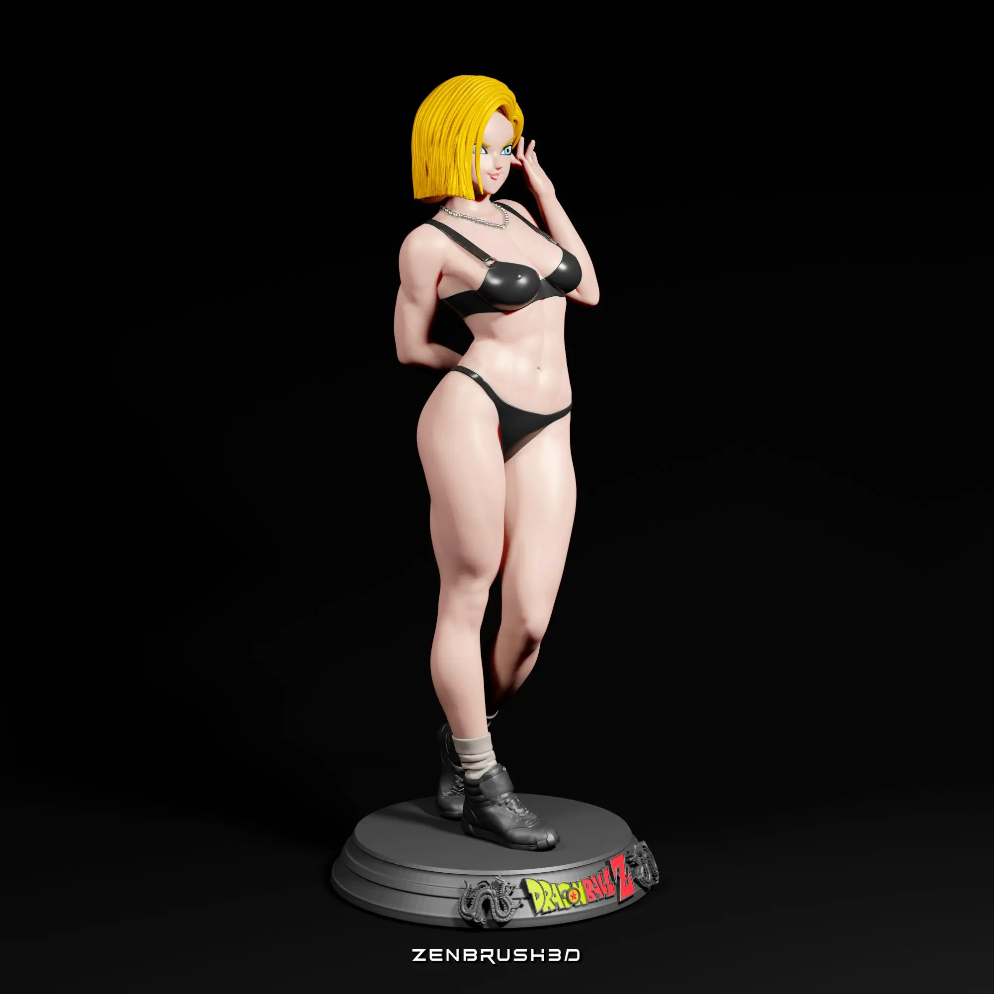 ANDROIDE 18 - DBZ - OUTFIT BIKINI - NSFW STL