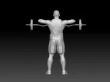 gym lifting weights man 3-1