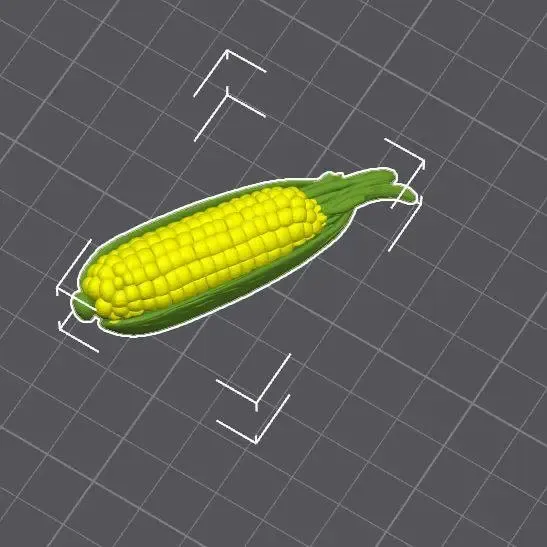 Corn– Realistic 3D Model