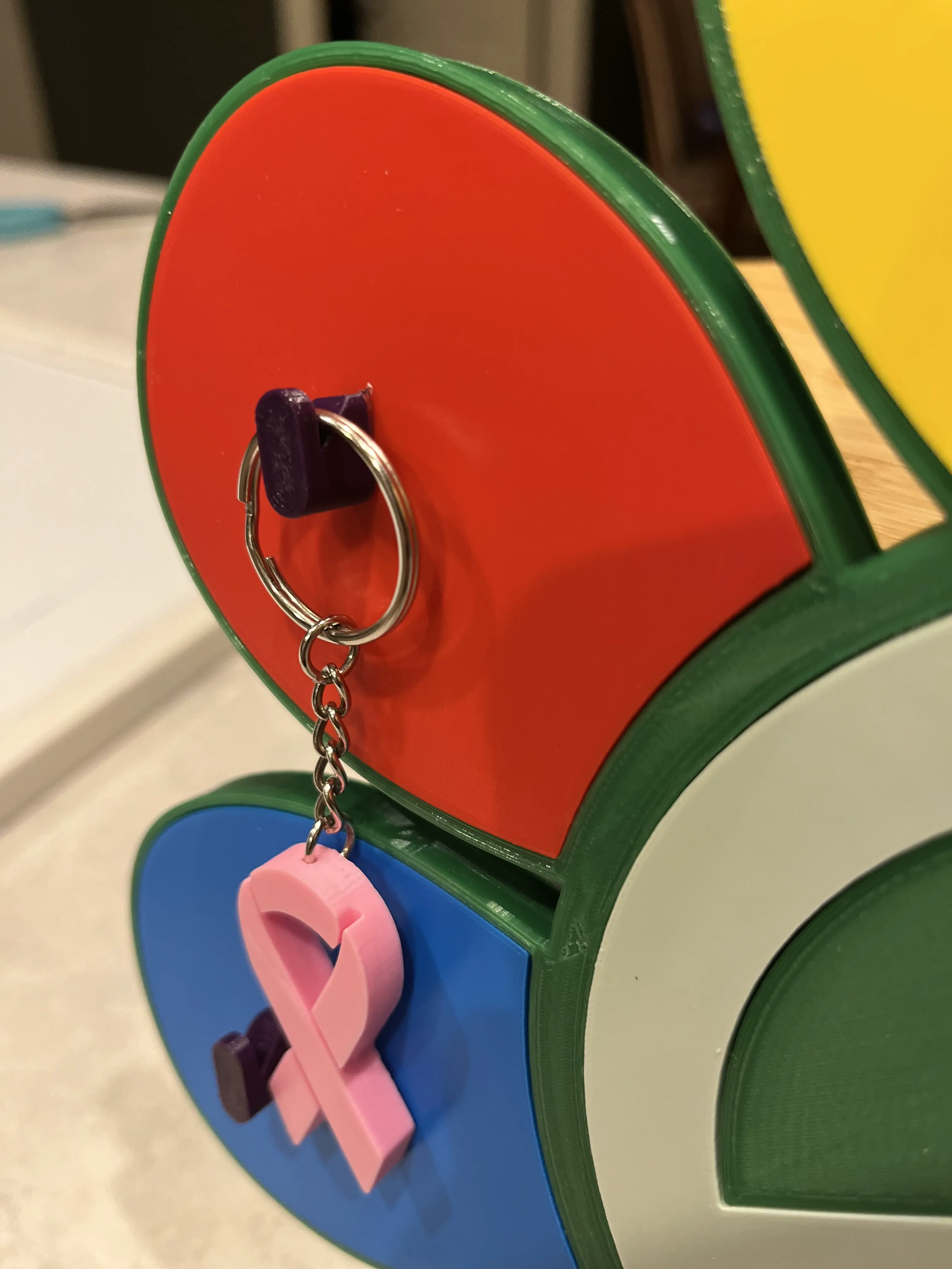 Hippie Flower Key Holder