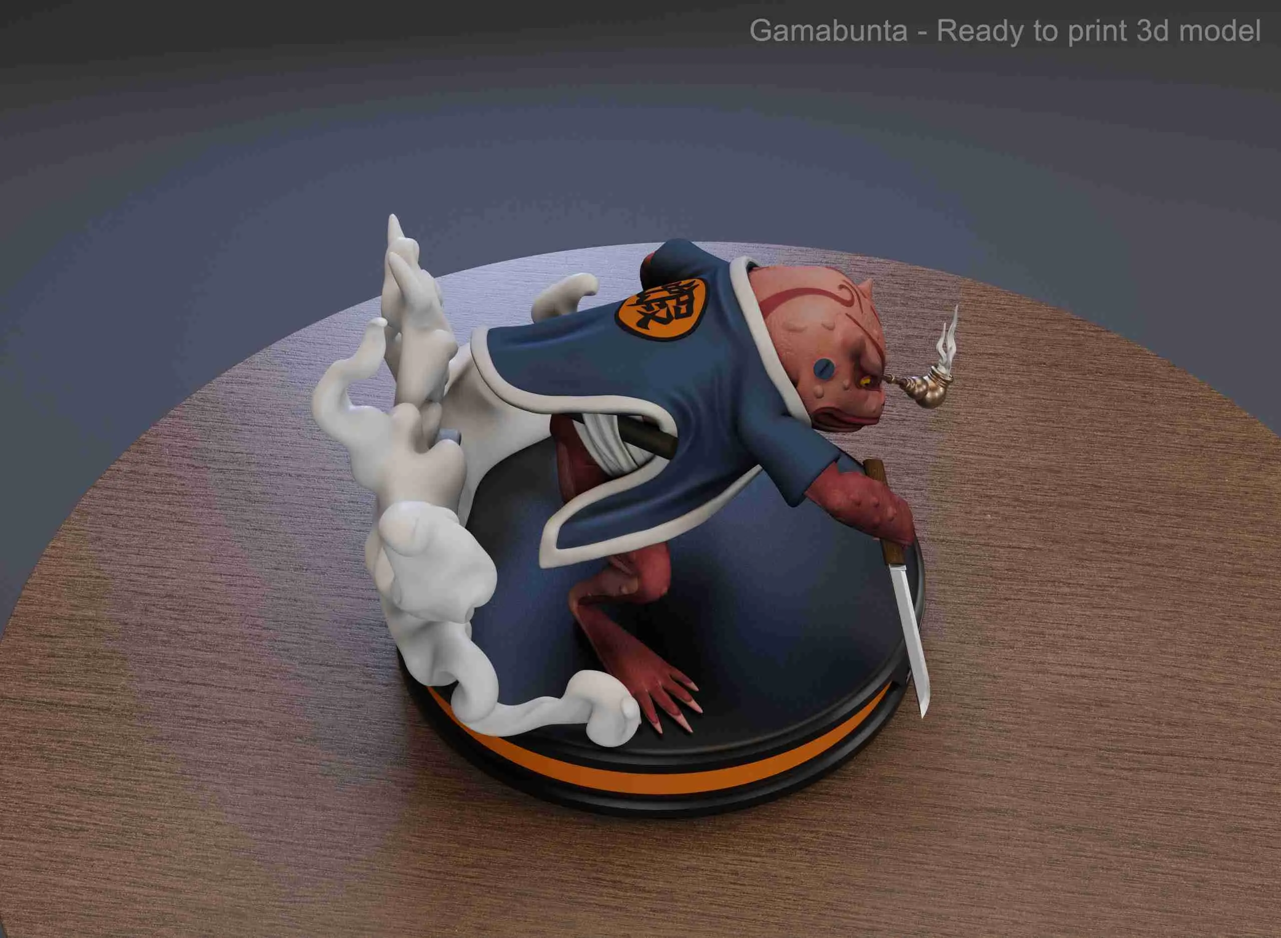 GAMABUNTA (NARUTO) - 3D PRINTING MODEL