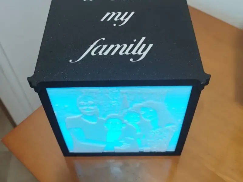 cubo litofania