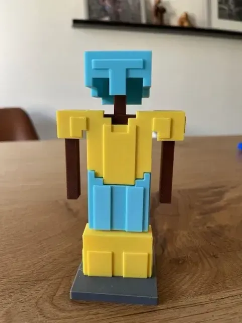 Other STL Download - Minecraft armor stand (no AMS needed!)by ...