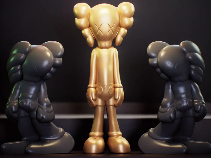 Kaws Perspective nightmare Pack x 3 модели
