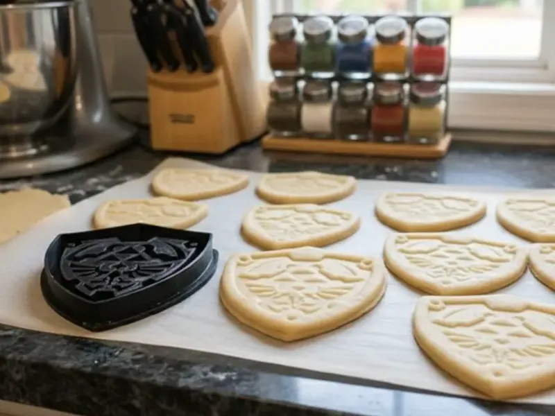 Shield Hylian Cookie Cutter