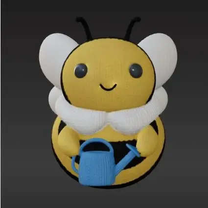 Knitted Garden Bee Buddy – Noah0x03