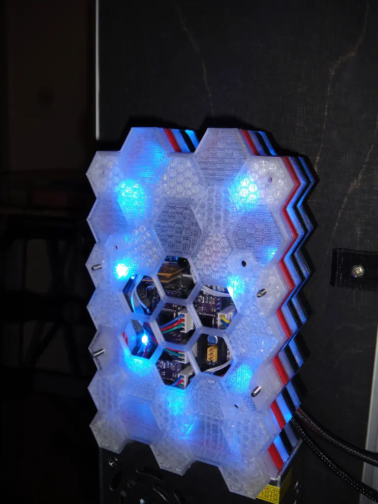 Hexagonic RUMBA/ RAMPS housing