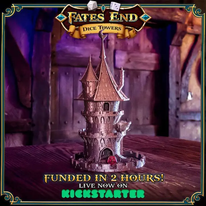 3D Printer Files | 3MF File | Fates End Dice