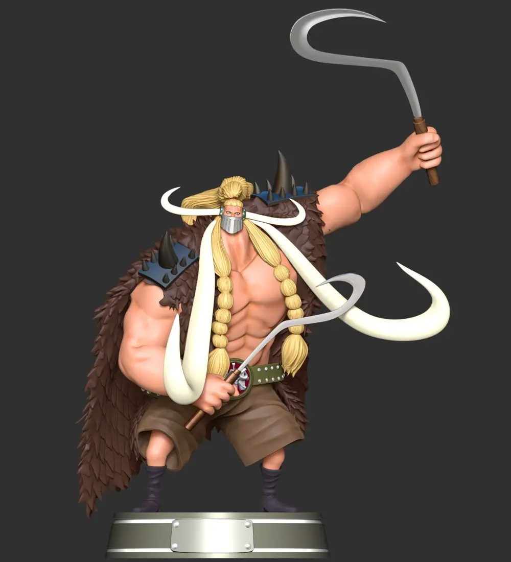 ワンピース 3D One Piece - Jack | 3D models download | Creality Cloud