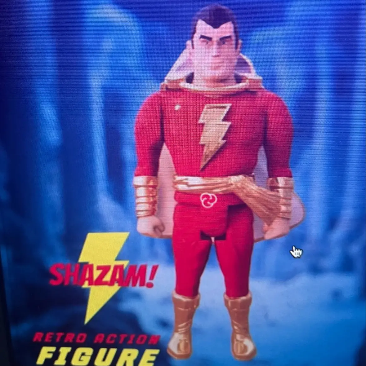 Shazam retro action figure