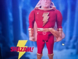 Shazam retro action figure