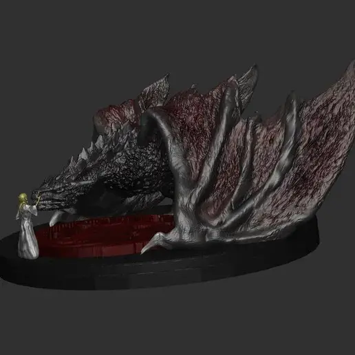 Drogon et Daenerys 