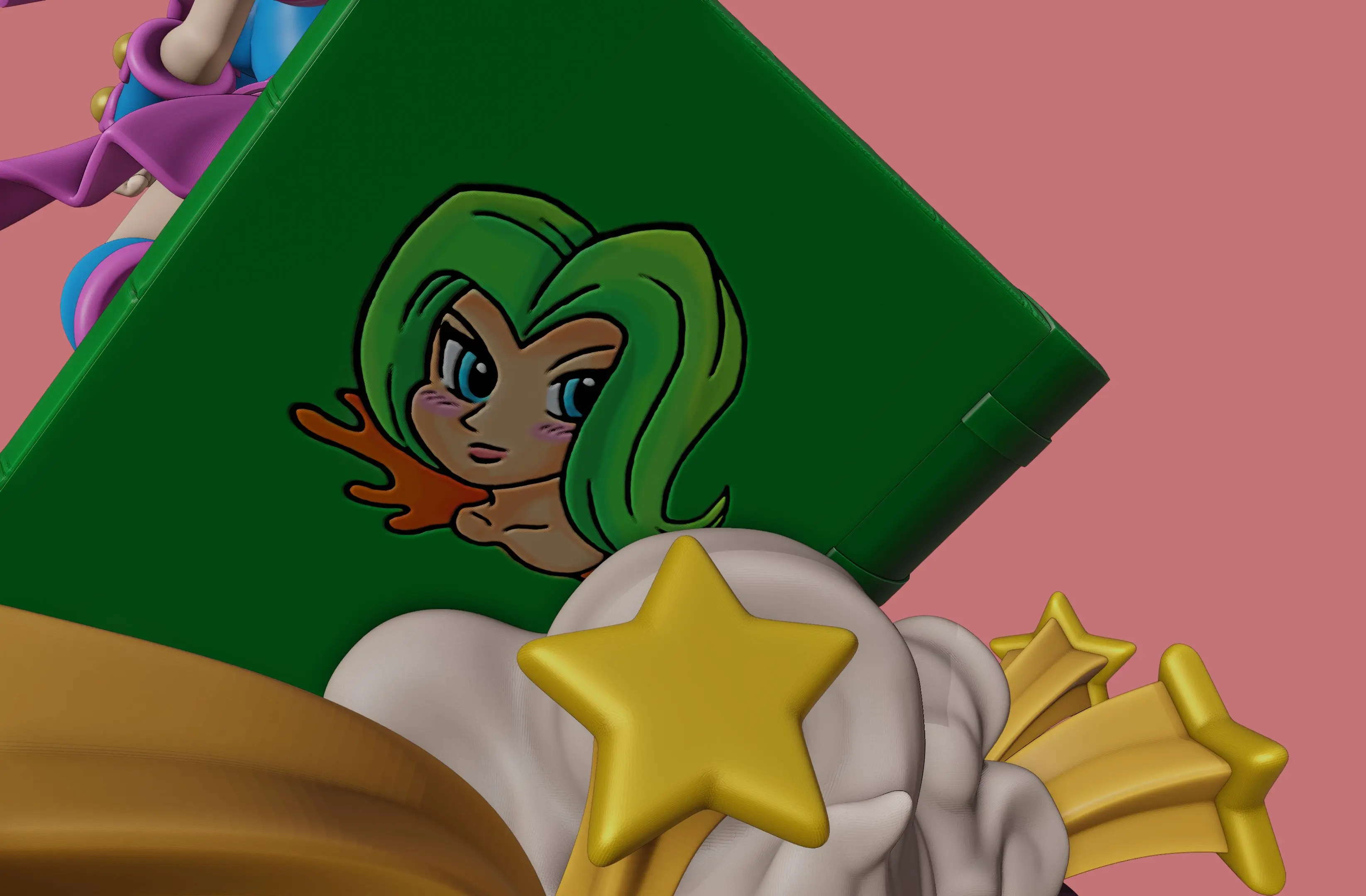 FIGURA NIÑA MAGA OSCURA TOON - YUGIOH