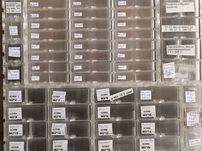 Modular organizer for electrical engineers
