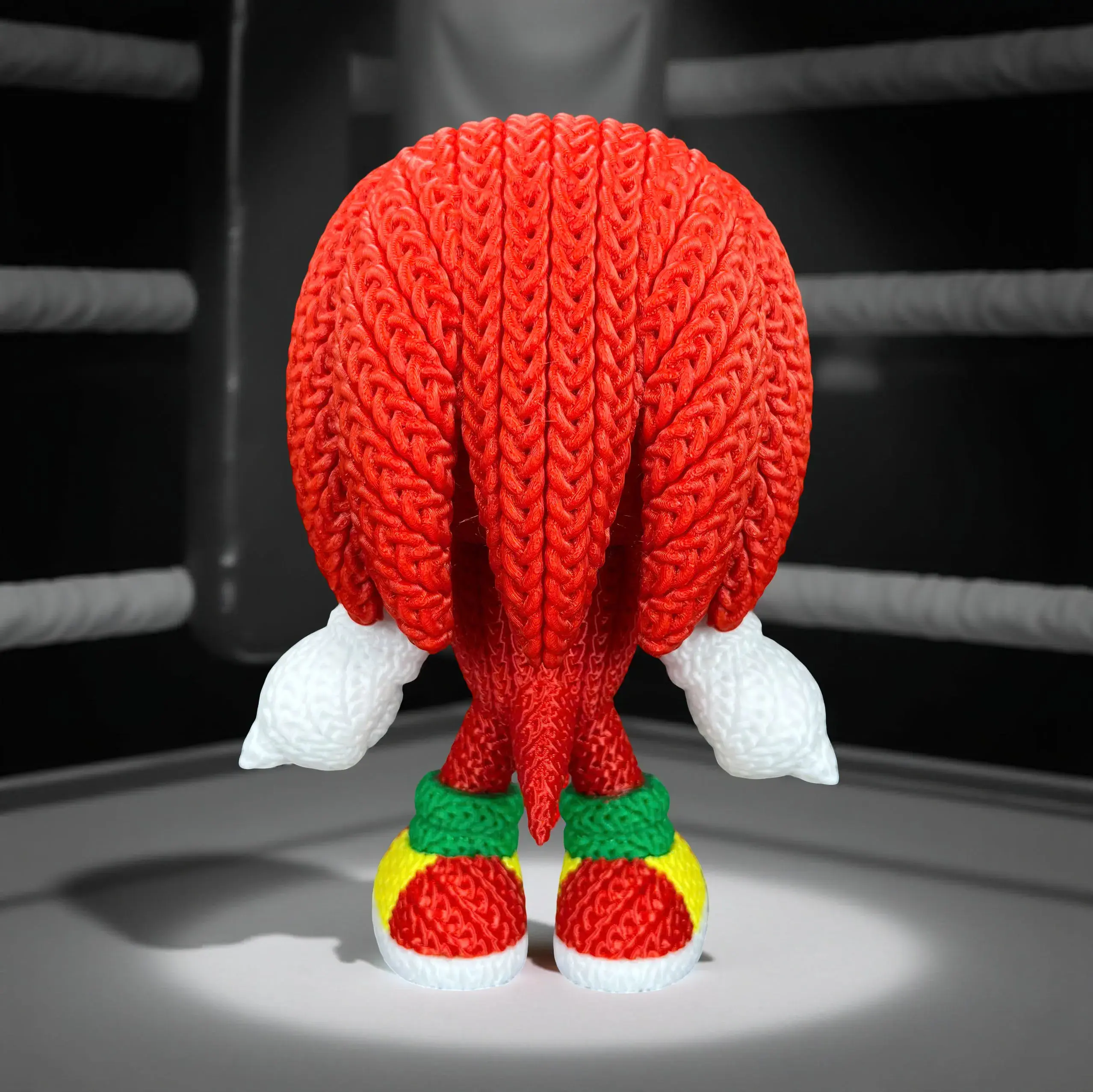 Knuckles Knitted - Crochet - Multipart
