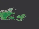 Regions of Denmark. 3D Map puzzle (5-piece)-0