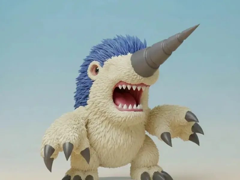 Drimogemon Digimon Creature Model